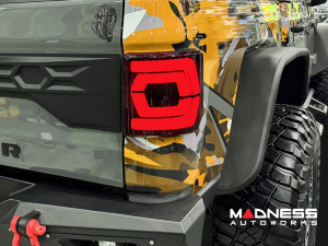 Jeep Gladiator JT Custom Tail Lights - LED - Flush Mount Jeep Gladiator JT Custom Tail Lights - LED - Flush Mount